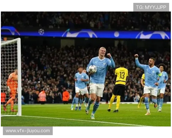 曼城4-1多特蒙德，哈兰德创欧冠代表三队进球纪录